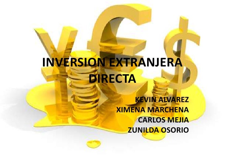 INVERSION DIRECTA inversion directa: