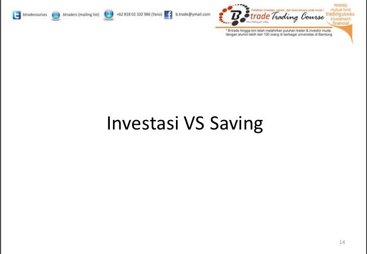 Investasi saham dan forex