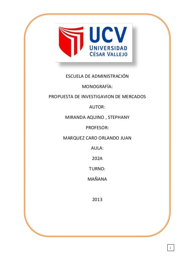 INVESTIGACION MERCADO MONOGRAFIA investigacion mercado monografia: