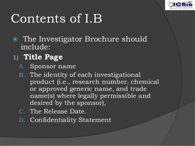 investigator brochure investigator s brochure investigator brochure investigator s brochure