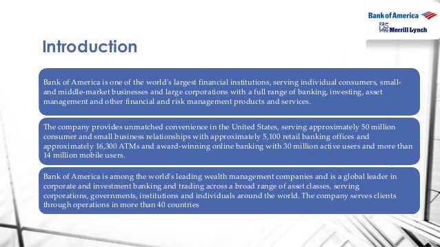 Bank of america forex account