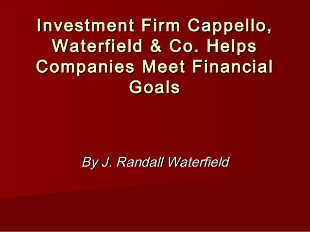 waterfield financial