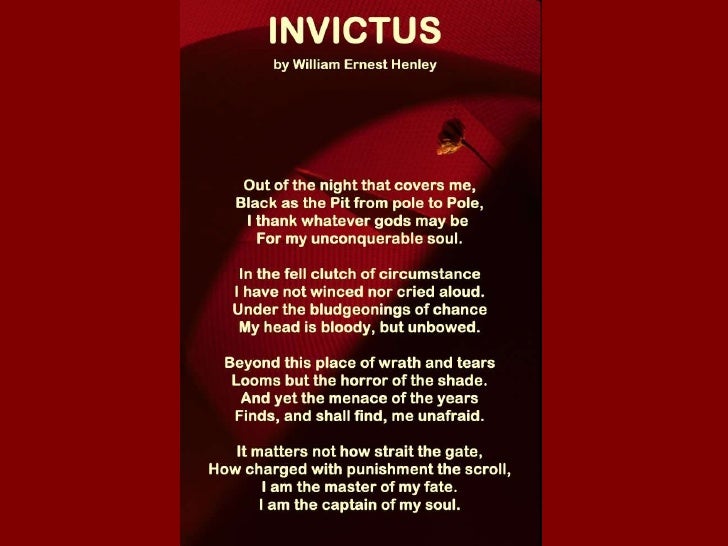 William Ernest Henley invictus literary analysis William Ernest Henley invictus literary analysis