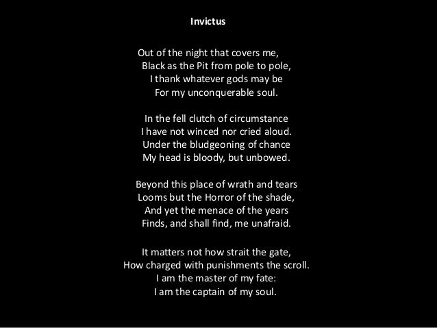 William Ernest Henley unconquerable meaning William Ernest Henley unconquerable meaning