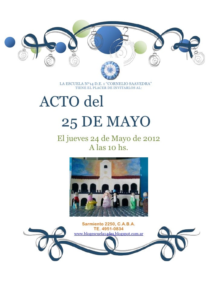 Acto 25 De Mayo Acto 25 De Mayo