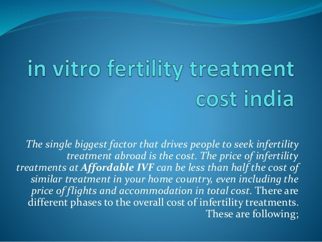 ivi fertility cost