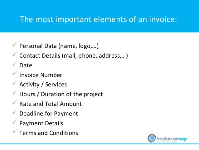 how to invoice as a freelancer
