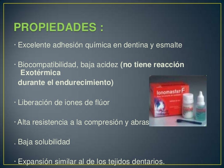 Ionomero de vidrio tipo ii Ionomero de vidrio tipo ii