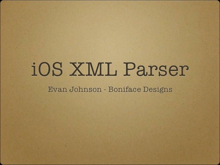 Xml Tutorial For Ios | ios xml parsing tutorial Xml Tutorial For Ios | ios xml parsing tutorial