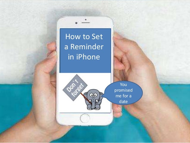 iPhone: How to Set Reminders Through Apps