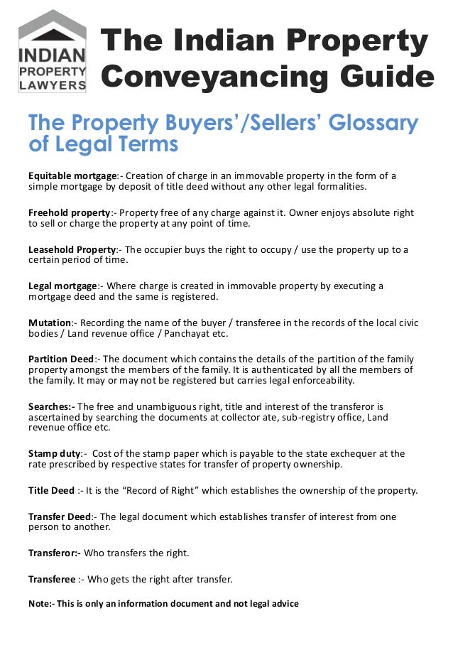 Deed Of Assignment Property