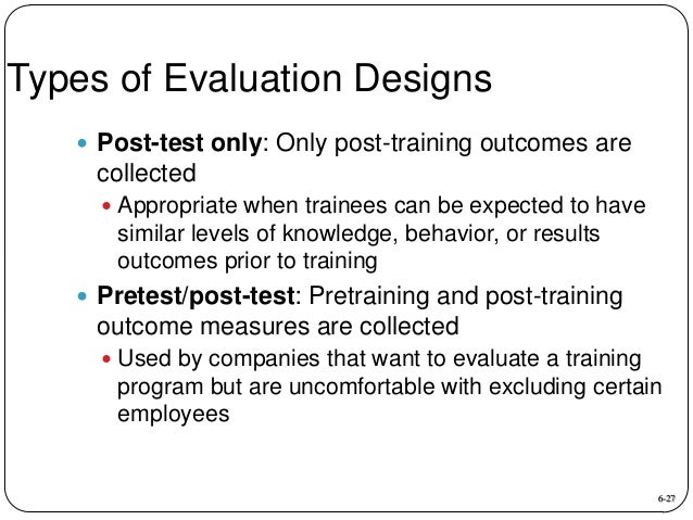 what do threats to validity have to do with training evaluation Threats to internal & external validity the controlled or experimental design enables the investigator to control for threats to internal and external validity threats to internal validity compromise our confidence in saying that a relationship exists between the. what do threats to validity have to do with training evaluation Threats to internal & external validity the controlled or experimental design enables the investigator to control for threats to internal and external validity threats to internal validity compromise our confidence in saying that a relationship exists between the.