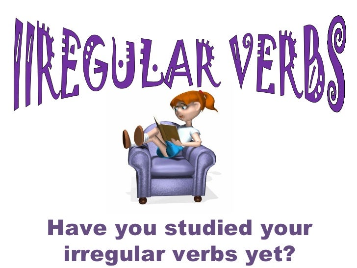 Irregular verbs competition elicitation