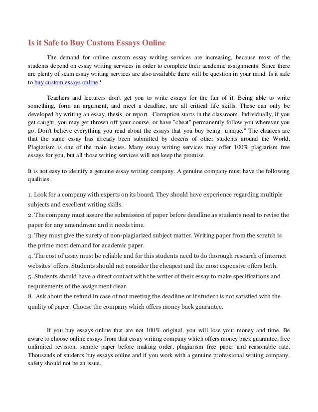 how to buy an essay online