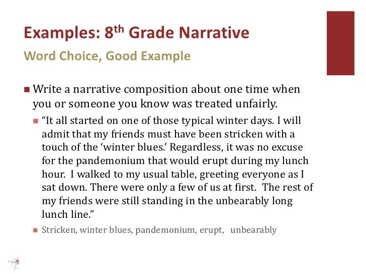 Examples of essays grade 6