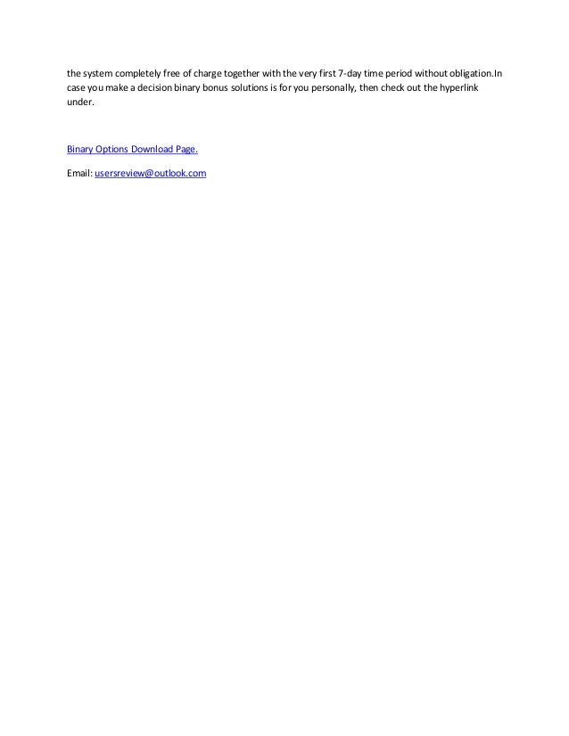 Legitimate binary options australia