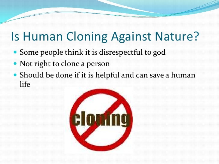 Cloning ethics essay