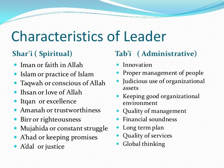qualities of a great leader essay