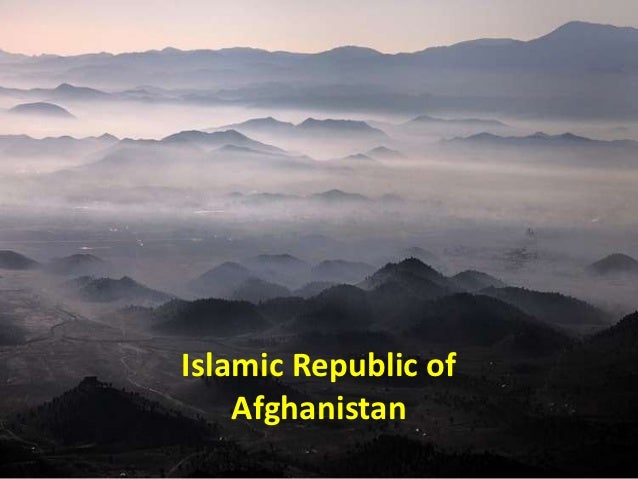 Islamic republic of afghanistan