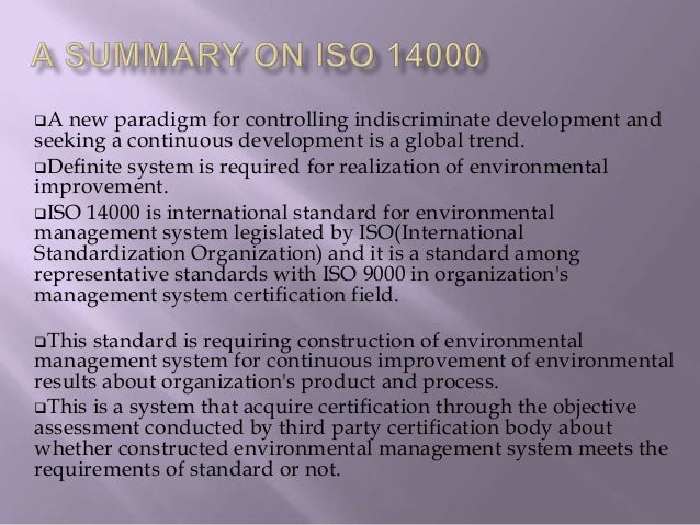 Iso 9000 case studies