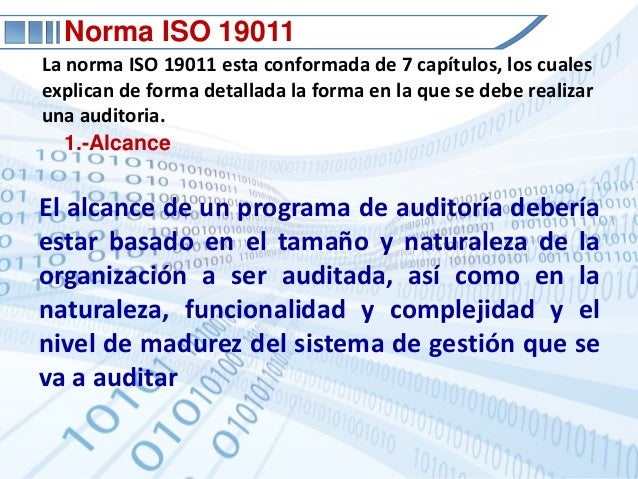 | Auditorias Internas ISO 19011