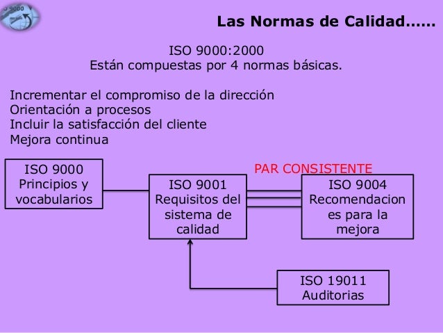 Los Procesos Y Las Series De Normas Iso 9000 2000