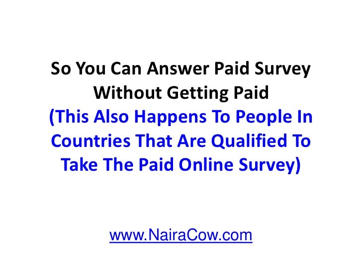 Cash bread survey, how to make money from survey in ...