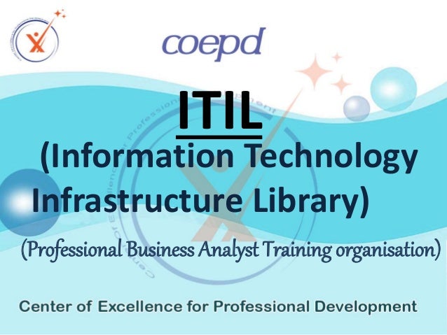 information technology infrastructure library