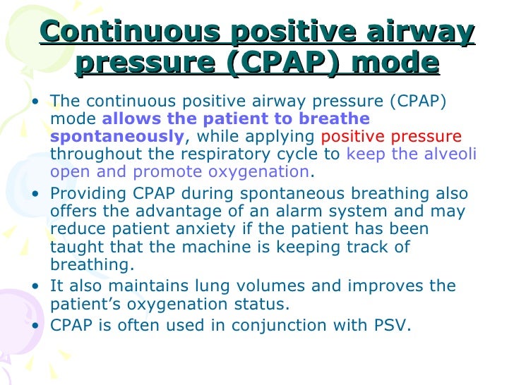 mechanical ventillator weaning