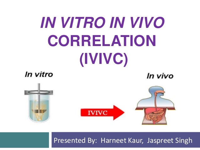 In Situ In Vivo In Vitro Dissolution and In Vitro In Vivo Correlation (IVIVC)