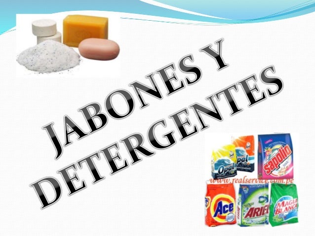 Jabones y detergentes