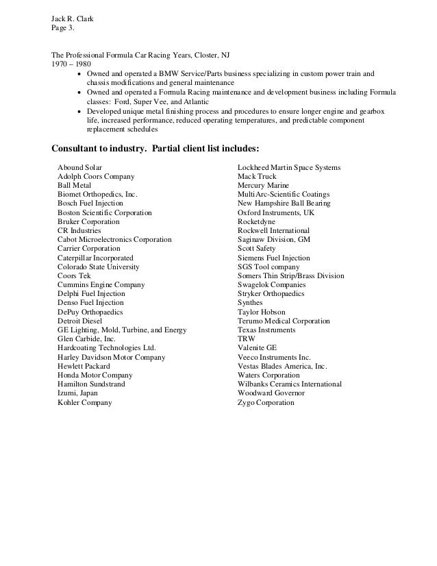 Injection metal phd resume