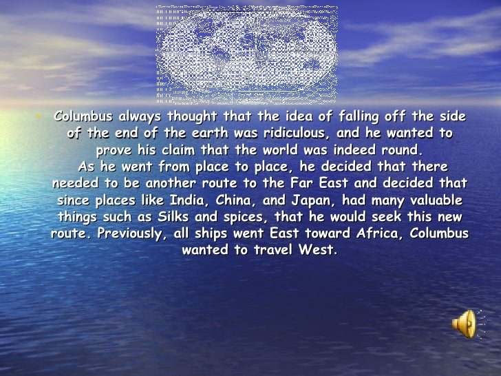 another side of christopher columbus essay Christopher columbus • mr taylor – world history •columbus day is a us holiday that commemorates the •your essay should be well organized with an. another side of christopher columbus essay Christopher columbus • mr taylor – world history •columbus day is a us holiday that commemorates the •your essay should be well organized with an.