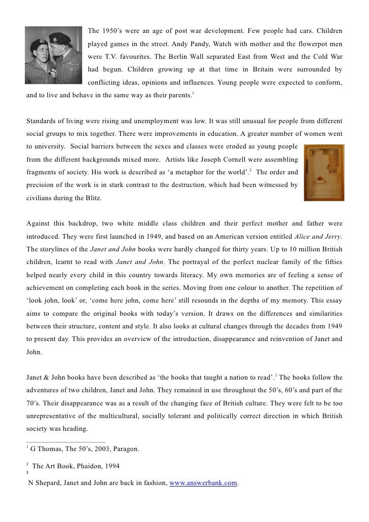 sample observation essay