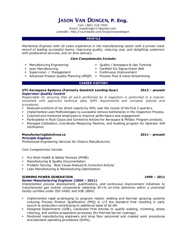 cnc operator resume