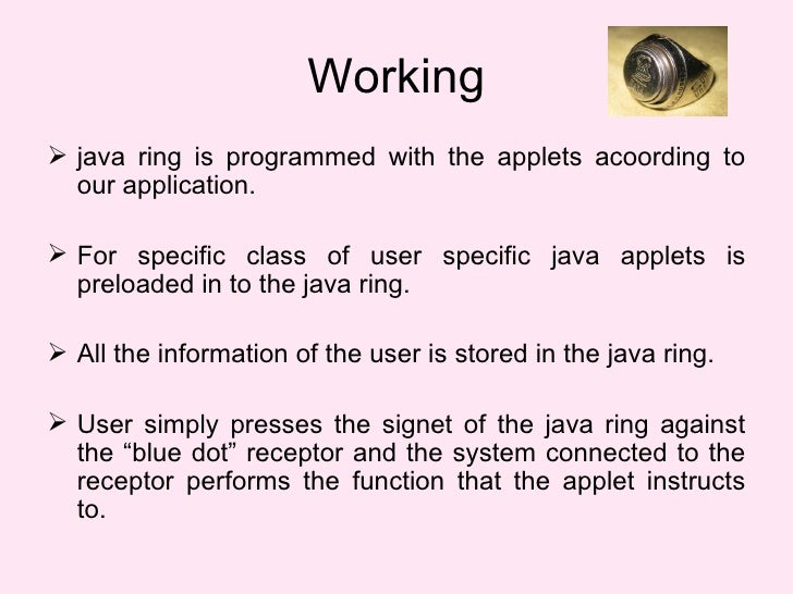 Blue Dot Receptor In Java Ring Blue Dot Receptor In Java Ring