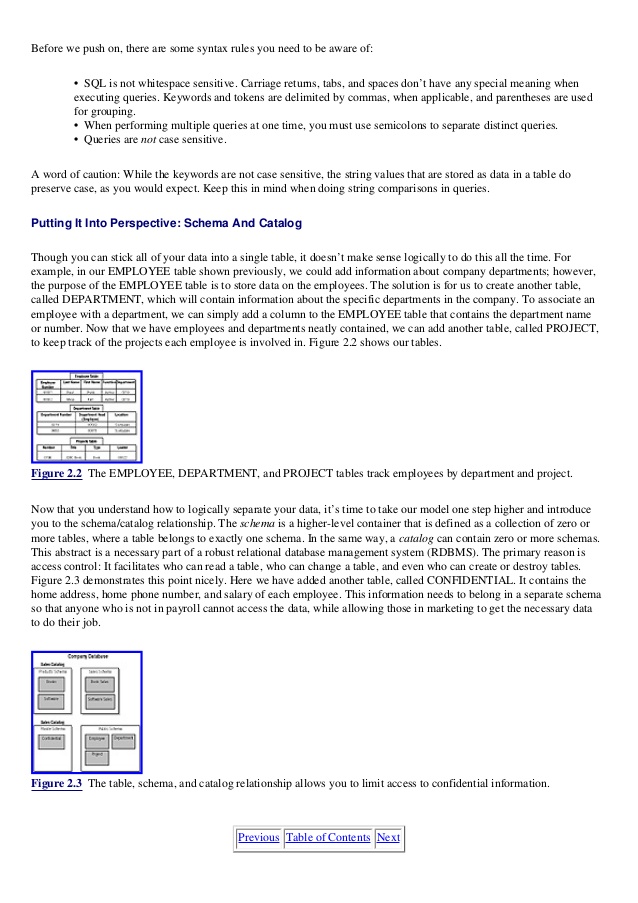 interface specification example