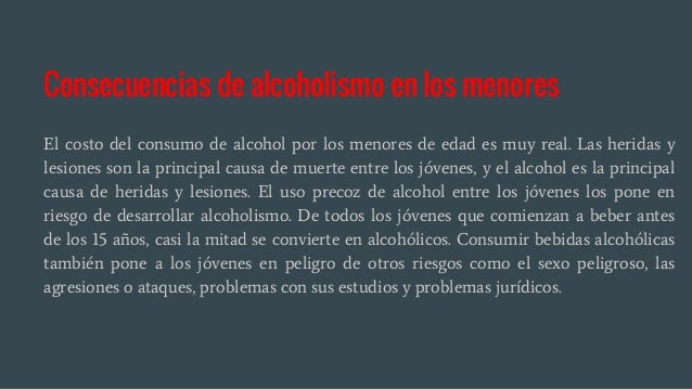 Los cardenales en el cuerpo al alcoholismo