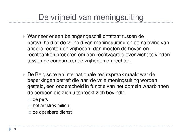 Juridische Aspecten van Informatie - Les 4