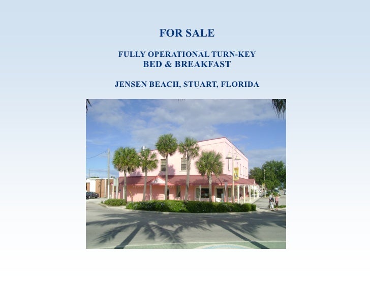 Jensen Beach Bed And Breakfast For Sale Jensen Beach Bed And Breakfast For Sale