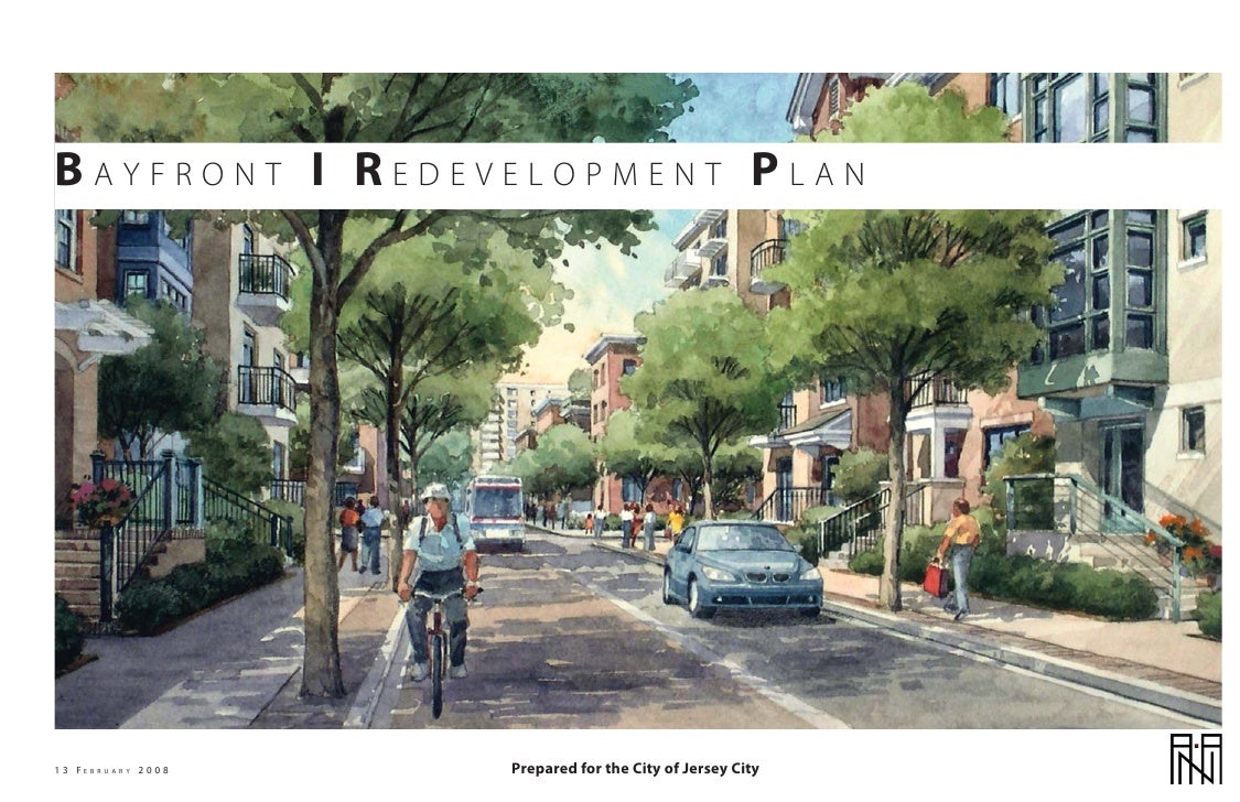 Jersey City Real Estate Bayfront Redevelopment Plan