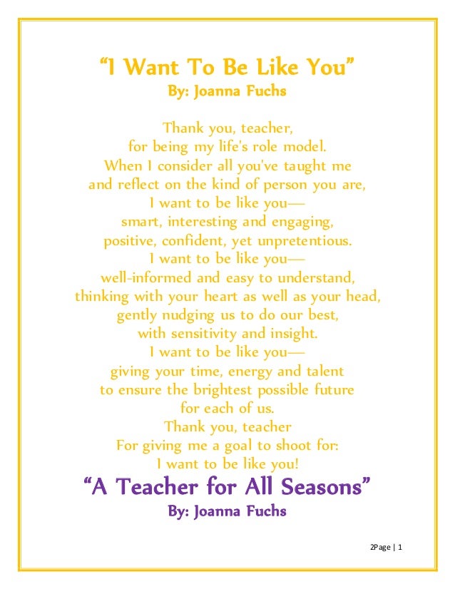 I want to be a teacher what is it like to be a teacher?