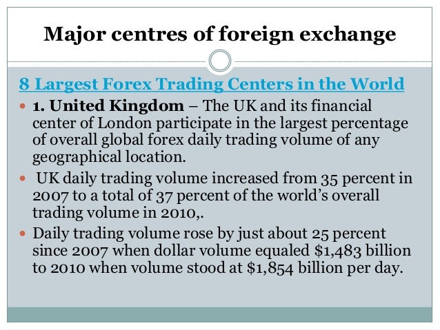 daily trading volume in the foreign exchange market was about ________ per ________ in 2007