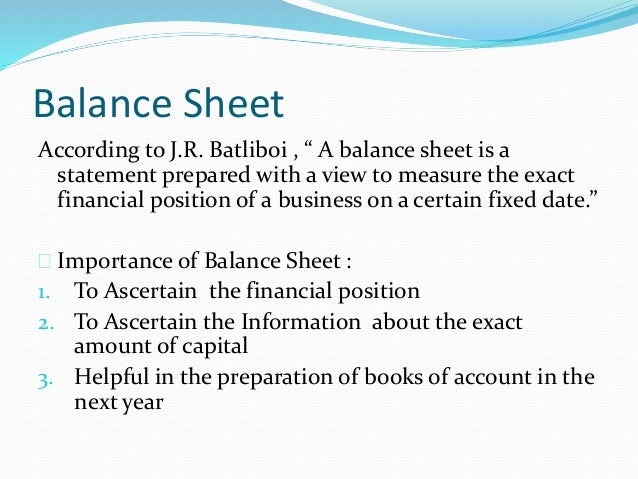 financial statement importance of chart of accounts
