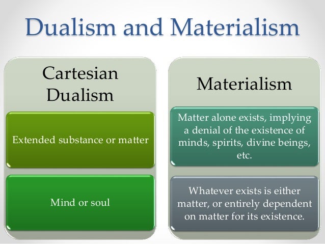Philosophy essay dualism