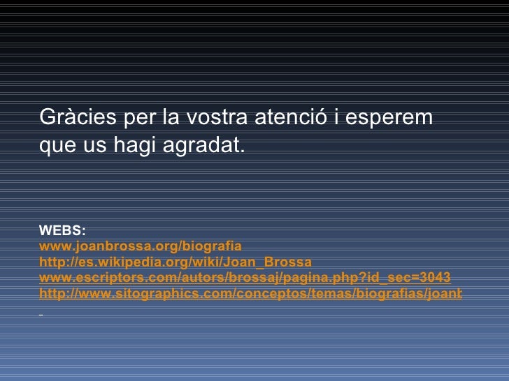 Joan Brossa wiki Joan Brossa wiki