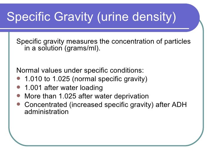 Urinalysis 3/27
