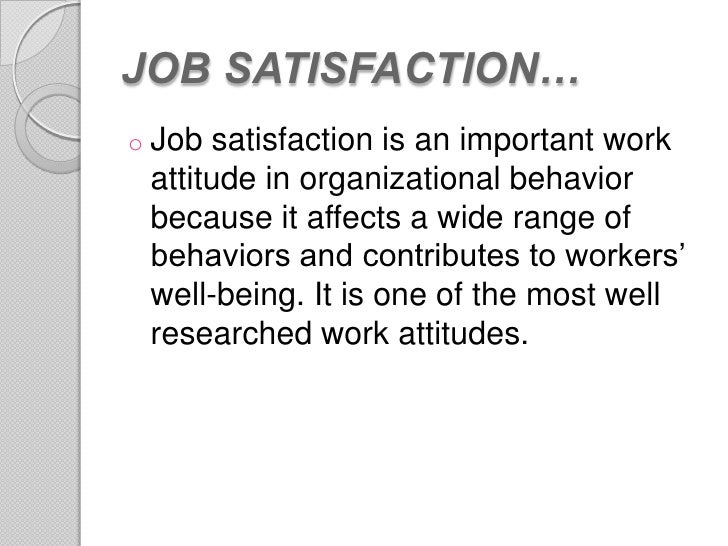 Review of literature in job satisfaction free download