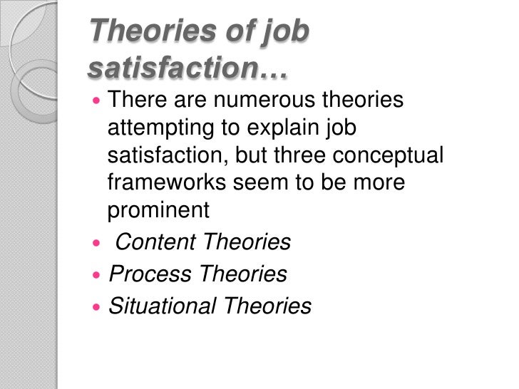 review of literature on job satisfaction review of literature on job satisfaction