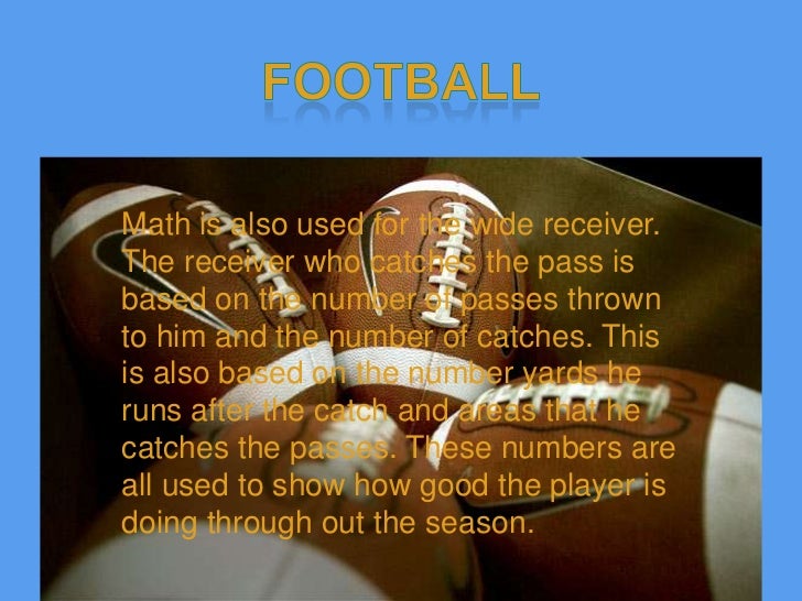 MATH IN SPORTS